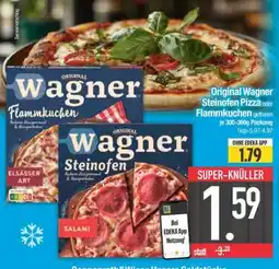 Edeka ORIGINAL WAGNER Steinofen-Pizza oder -Flammkuchen Angebot