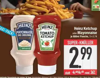 Edeka Heinz Ketchup oder Mayonnaise Angebot