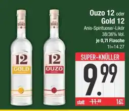 Edeka OUZO 12 oder GOLD 12 Angebot