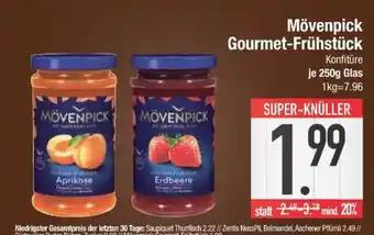 Edeka Mövenpick Gourmet-Frühstück Konfitüre Angebot