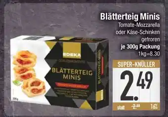 Edeka Blätterteig Minis Angebot
