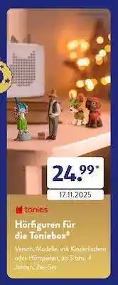 Aldi Süd Hörfiguren für die Toniebox Angebot