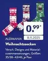 Aldi Süd Weihnachtssocken Angebot