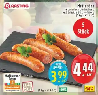 Edeka Rasting Mettenden Angebot