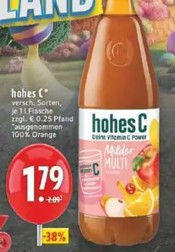 Edeka hohes C Milder Multi Angebot