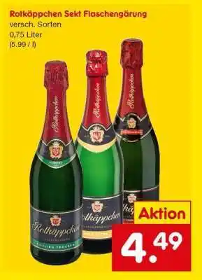 Netto Marken-Discount Rotkäppchen Sekt Flaschengärung Angebot