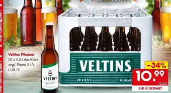 Netto Marken-Discount VELTINS Pilsener Angebot