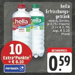 Edeka HELLA Erfrischungsgetränk Angebot
