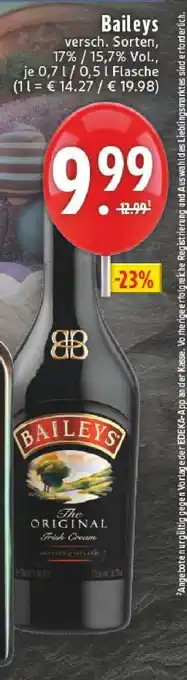Edeka Baileys Angebot