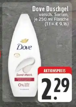 Edeka Dove Duschgel Angebot
