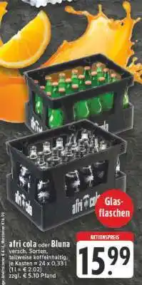 Edeka Afri Cola oder Bluna Angebot
