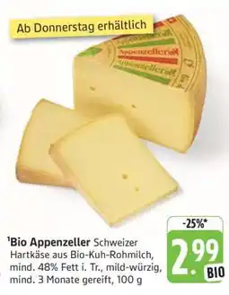 Edeka Bio Appenzeller Angebot