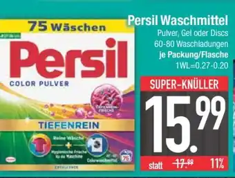 Edeka PERSIL Waschmittel Angebot