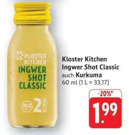 Edeka Kloster Kitchen Ingwer Shot Classic Angebot