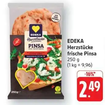Edeka EDEKA Herzstücke frische Pinsa Angebot