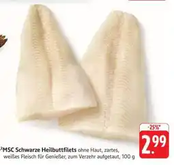Edeka MSC Schwarze Heilbuttfilets Angebot