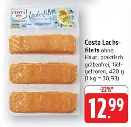 Edeka Costa Lachsfilets Angebot