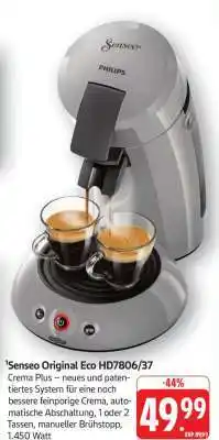 Edeka Senseo Original Eco HD7806/37 Angebot