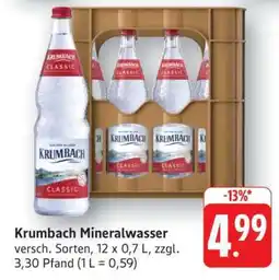 Edeka Krumbach Mineralwasser Angebot