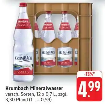Edeka Krumbach Mineralwasser Angebot