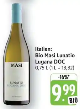 Edeka Bio Masi Lunatio Lugana DOC Angebot