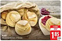 Edeka 'Kulti' Weizenbrötchen Angebot