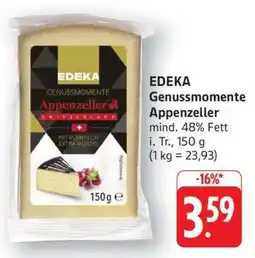 Edeka EDEKA Genussmomente Appenzeller Angebot
