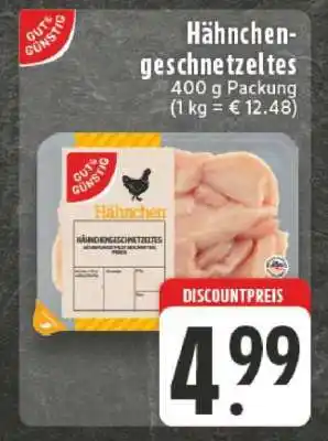 Edeka Hähnchengeschnetzeltes Angebot