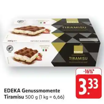 Edeka EDEKA Genussmomente Tiramisu Angebot