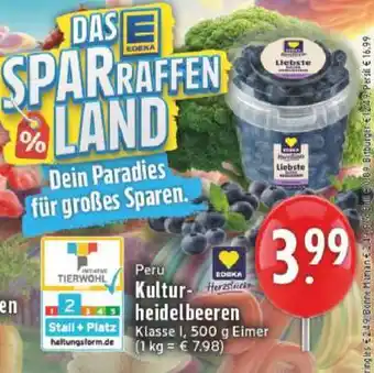 Edeka Kulturheidelbeeren Angebot