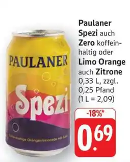 Edeka Paulaner Spezi Angebot