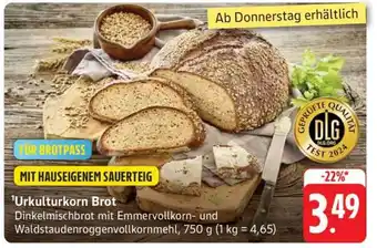 Edeka Urkulturkorn Brot Angebot