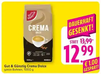 Edeka Gut & Günstig Crema Dolce Angebot