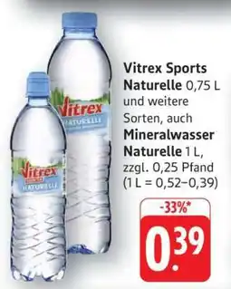 Edeka Vitrex Sports Naturelle Angebot
