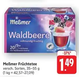 Edeka MESSMER Früchtetee Angebot