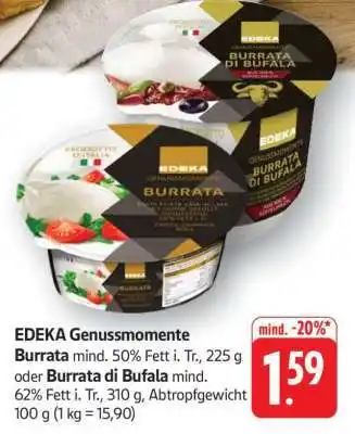 Edeka EDEKA Genussmomente Burrata Angebot