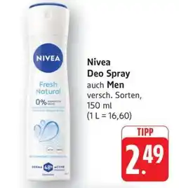 Edeka Nivea Deo Spray Angebot