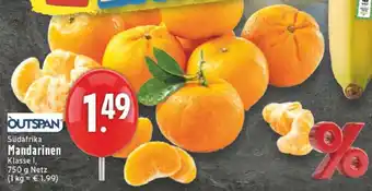 Edeka OUTSPAN Mandarinen Angebot