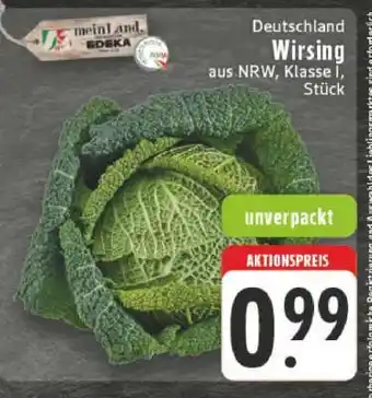 Edeka Wirsing Angebot