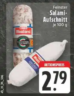 Edeka Feinster Salami-Aufschnitt Angebot