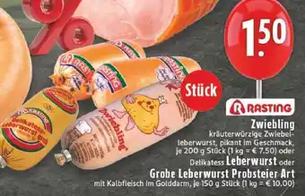 Edeka Rasting Wurst Angebot