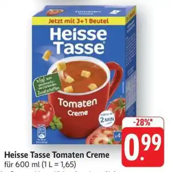 Edeka Heisse Tasse Tomaten Creme Angebot