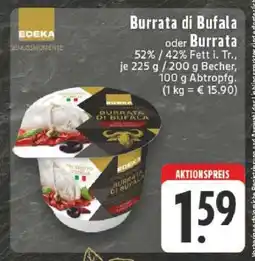Edeka Burrata di Bufala oder Burrata Angebot