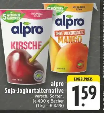 Edeka ALPRO Soja-Joghurtalternative Angebot