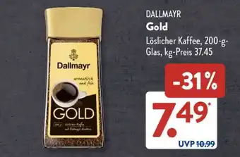 Aldi Süd DALLMAYR Gold Angebot