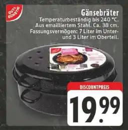 Edeka Gänsebräter Angebot