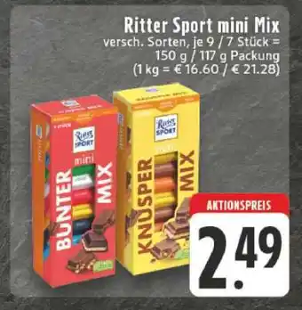 Edeka Ritter Sport mini Mix Angebot
