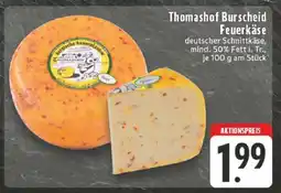 Edeka Thomashof Burscheid Feuerkäse Angebot