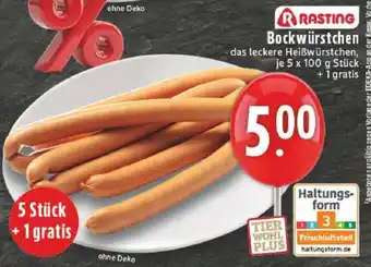 Edeka Rasting Bockwürstchen Angebot