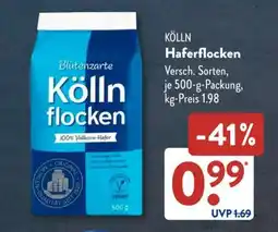 Aldi Süd KÖLLN Haferflocken Angebot
